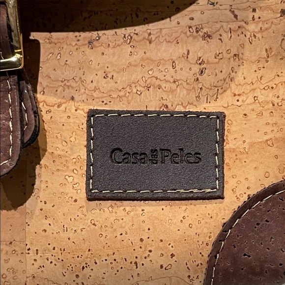 *NEW* Real Cork Crossbody Bag / Purse Made in Portugal 🇵🇹 Casa das Peles - Picture 14 of 14
